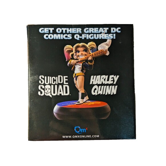 NIB Loot Crate Exclusive QMX Batman HARLEY QUINN QFIG Figure (New in Box) DC - Picture 5 of 7